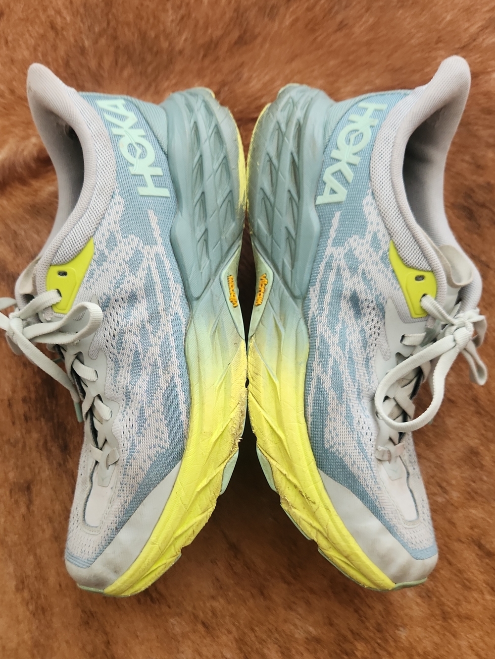 Hoka One One Speedgoat 5 Size 8.5 Blue Green Colorway - Picture 6 of 8